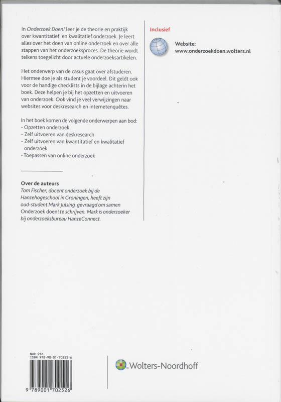 Achterkant van Onderzoek doen!