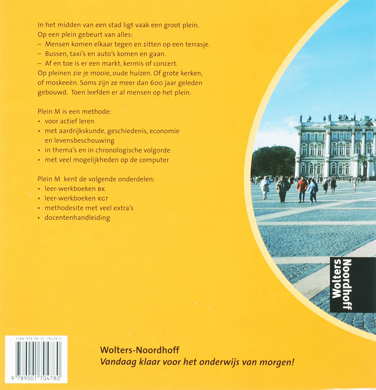 Achterkant van Leerwerkboek