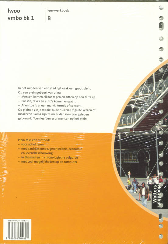 Achterkant van Leerwerkboek B