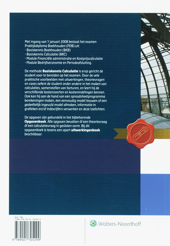 Achterkant van Basiskennis calculatie