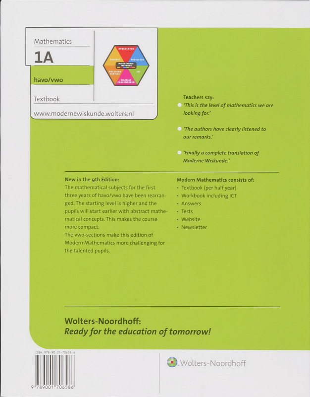 Achterkant van Textbook