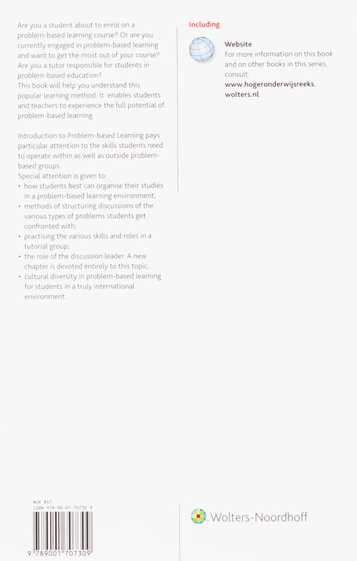 Achterkant van Introduction to Problem-based Learning