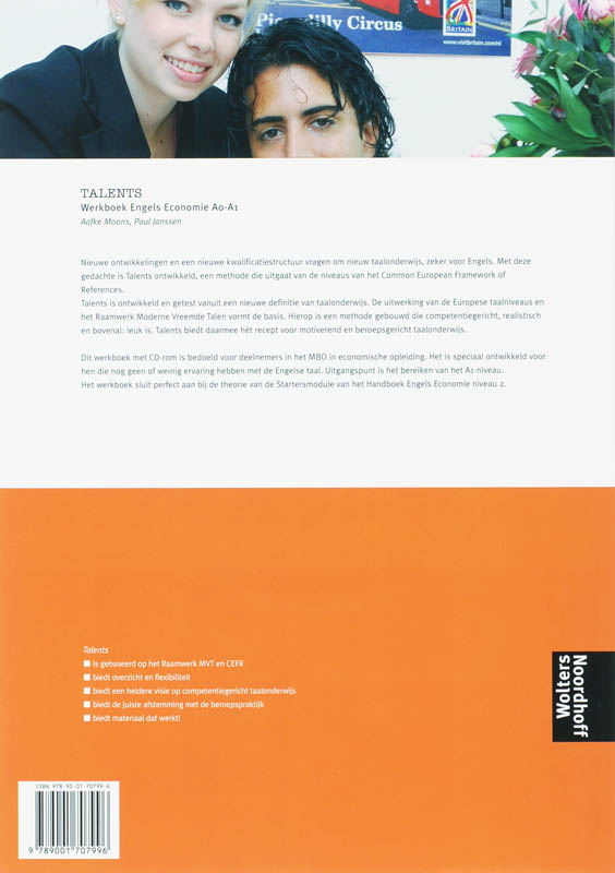 Achterkant van Werkboek