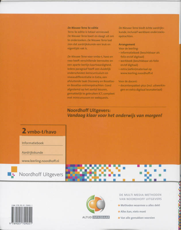 Achterkant van Informatieboek
