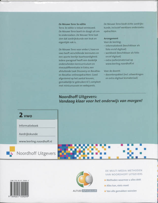 Achterkant van Informatieboek