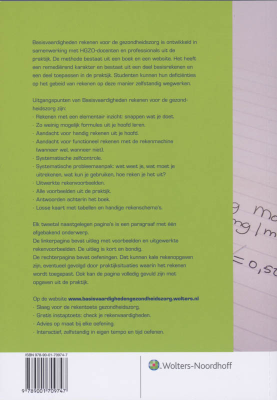 Achterkant van Gezondheidszorg