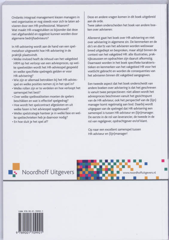 Achterkant van HR-advisering