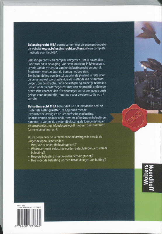 Achterkant van 2008