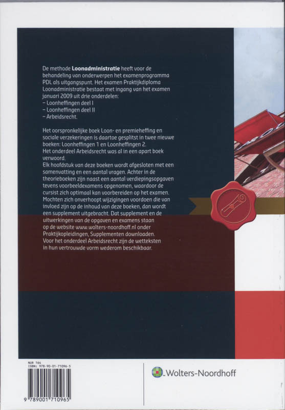 Achterkant van Loonheffingen 2008 1