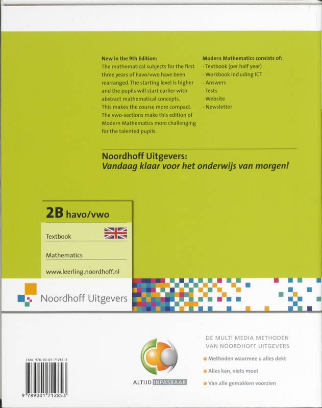 Achterkant van Textbook