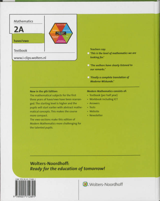 Achterkant van Tekstboek