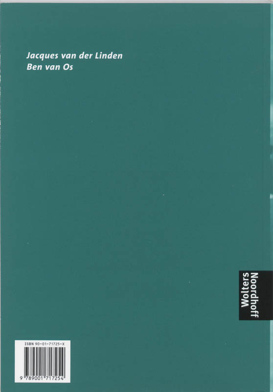 Achterkant van Werkblok