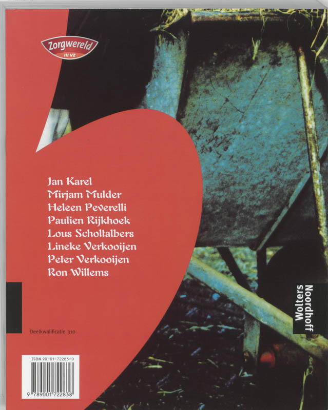 Achterkant van Tekstboek