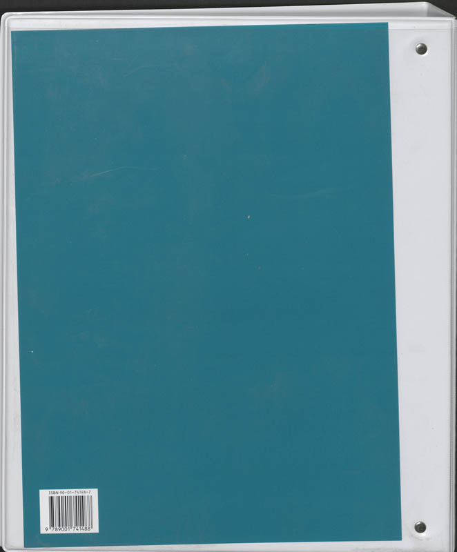 Achterkant van Docentenboek