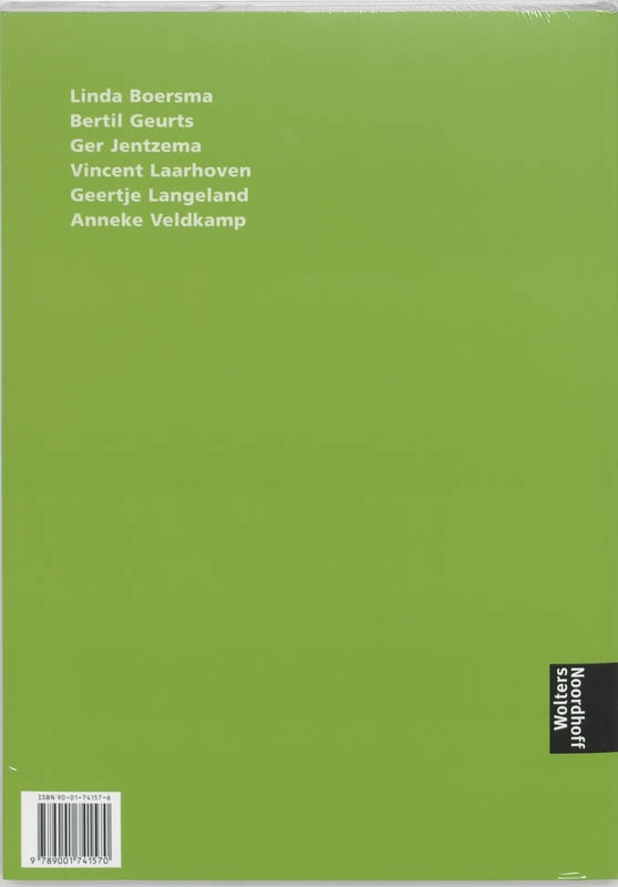 Achterkant van Workbook 2a & 2b