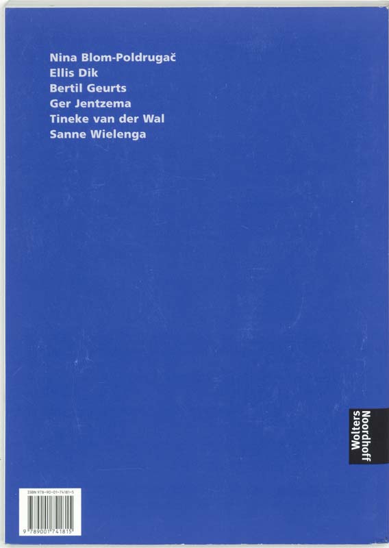 Achterkant van Werkboek