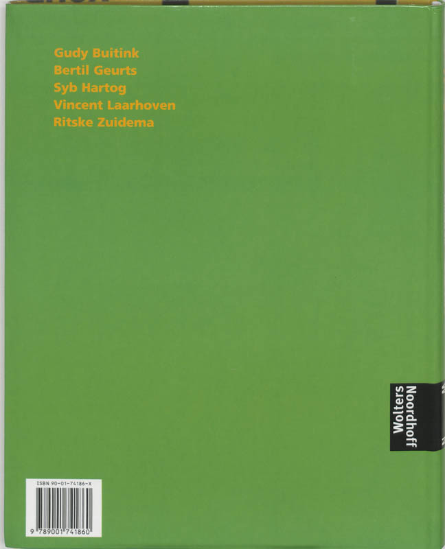 Achterkant van Textbook