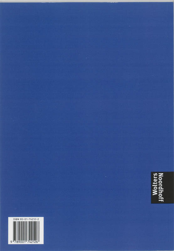 Achterkant van Antwoordenboek