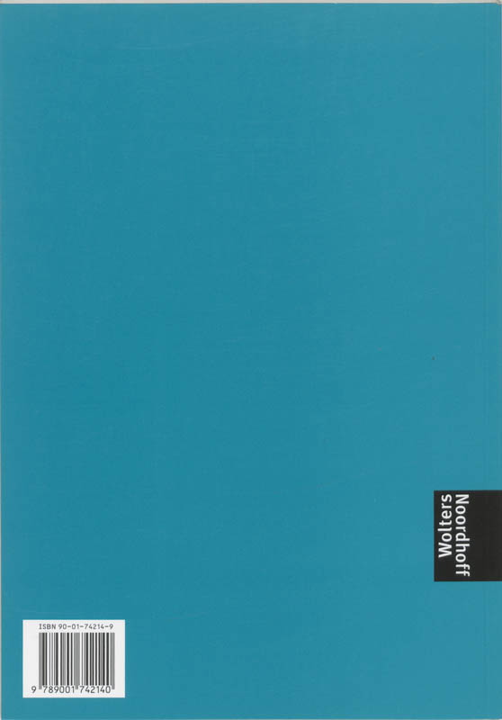 Achterkant van Antwoordenboek