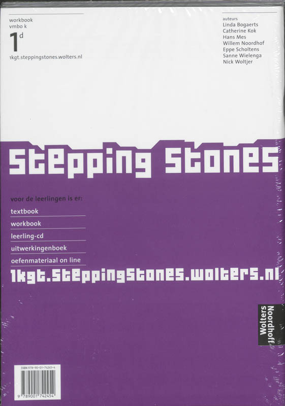 Achterkant van Workbook