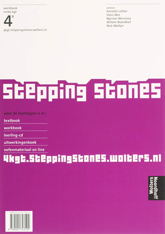 Achterkant van Workbook