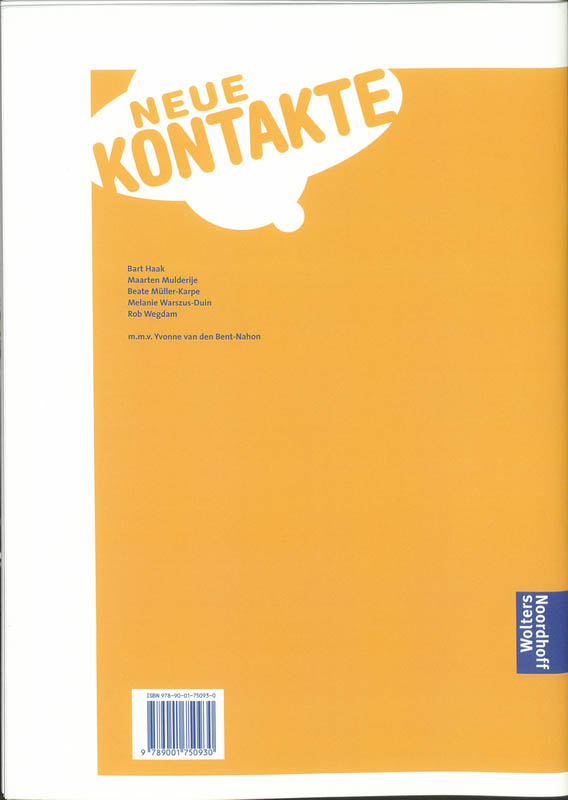 Achterkant van Antwoorden