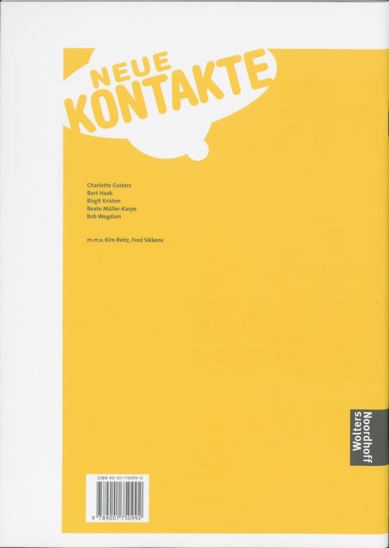 Achterkant van Antwoorden