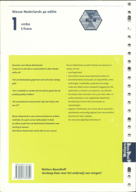 Achterkant van Activiteitenboek