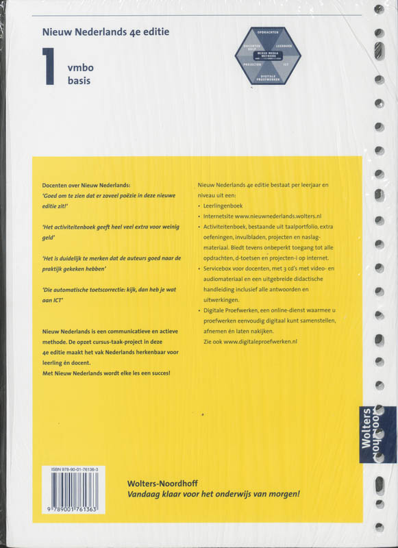Achterkant van Activiteitenboek