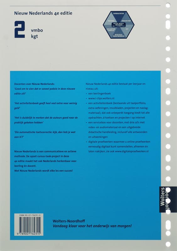 Achterkant van Activiteitenboek