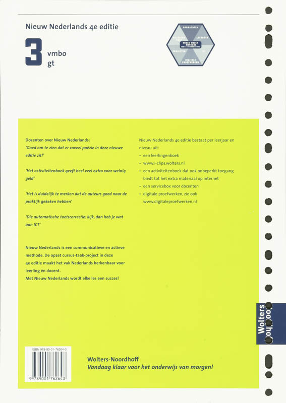 Achterkant van Activiteitenboek