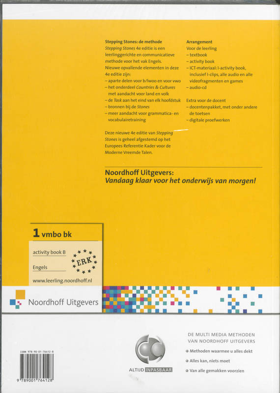 Achterkant van Activitybook A+B Set