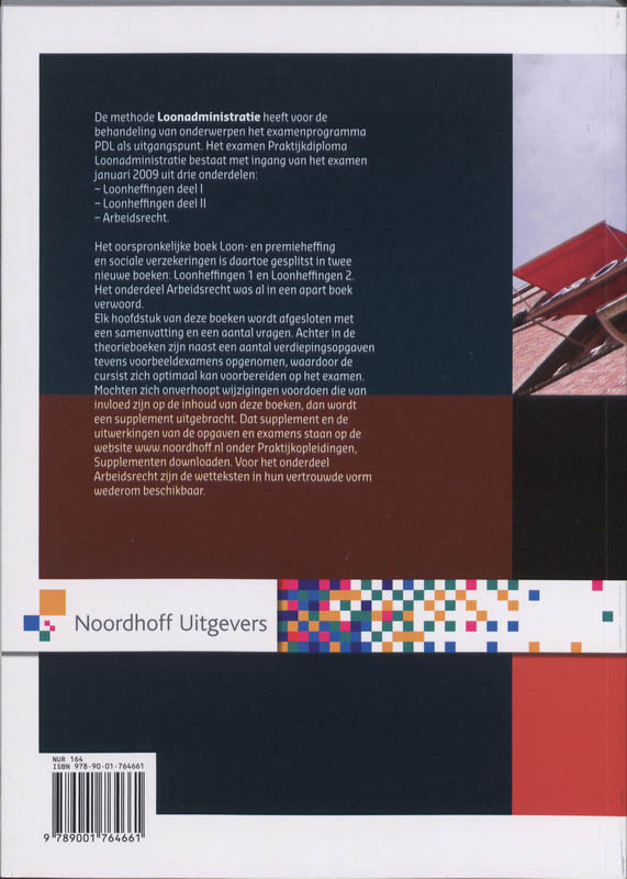 Achterkant van Loonheffing 1