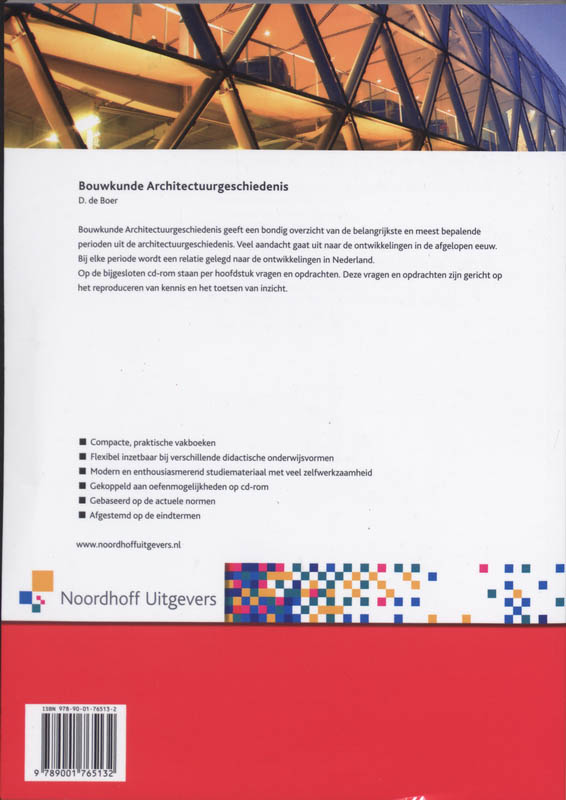 Achterkant van Architectuurgeschiedenis