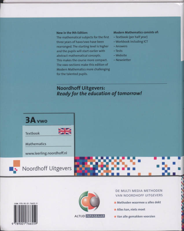 Achterkant van 3a vwo