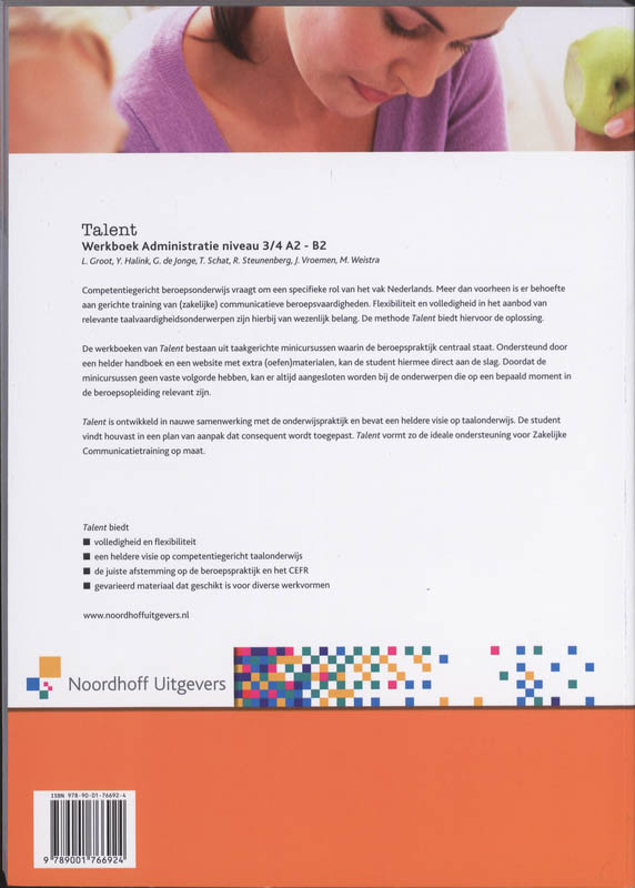 Achterkant van Niveau 3/4