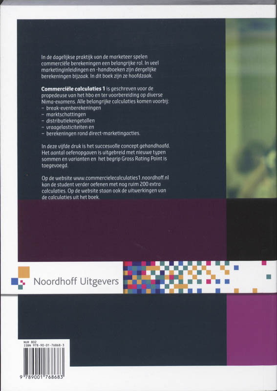 Achterkant van I