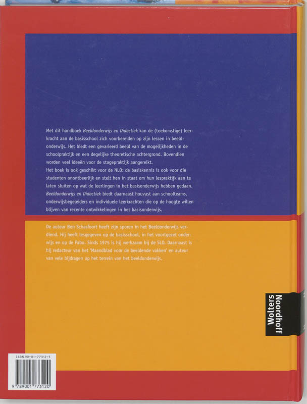Achterkant van Beeldonderwijs en didactiek
