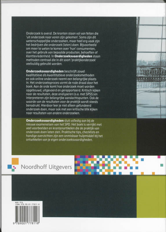 Achterkant van Onderzoeksvaardigheden