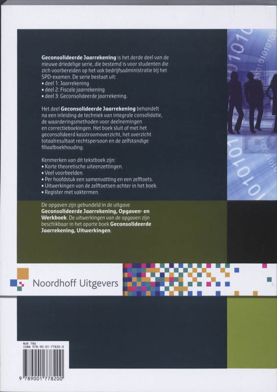 Achterkant van Geconsolideerde Jaarrekening
