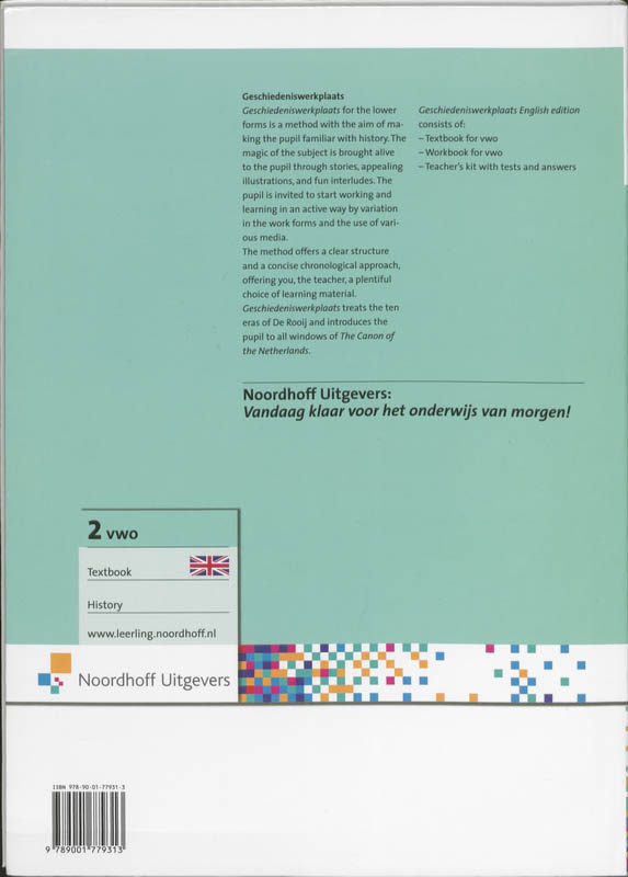 Achterkant van Textbook