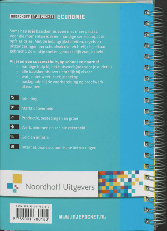 Achterkant van Economie