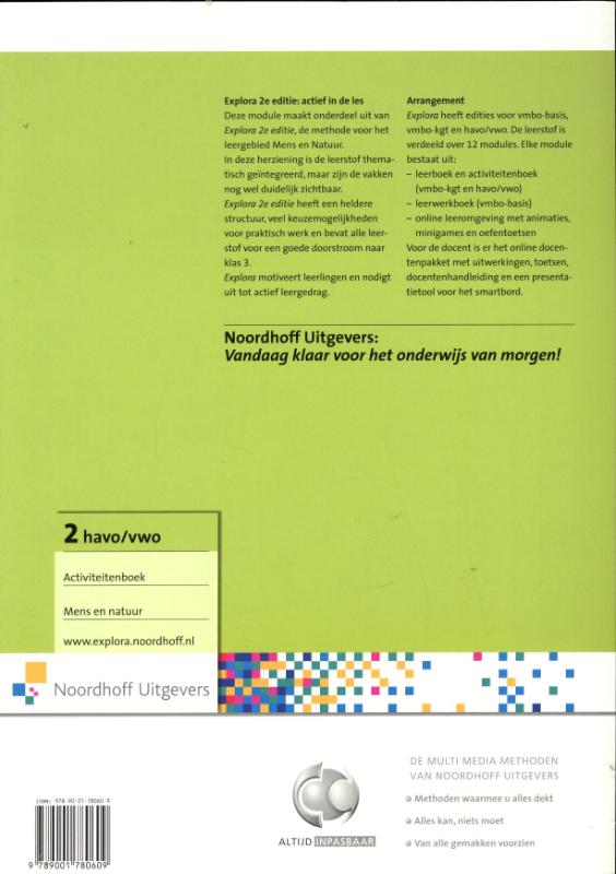Achterkant van Activiteitenboek