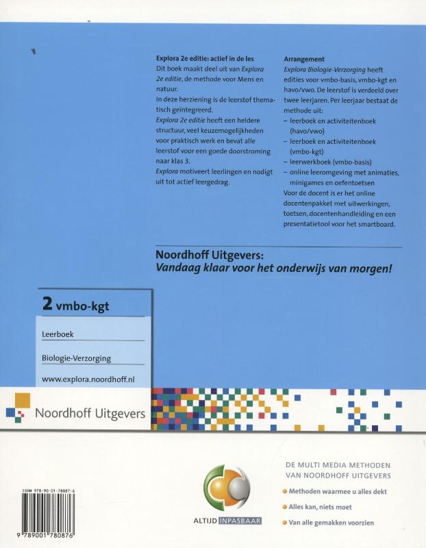 Achterkant van Leerboek