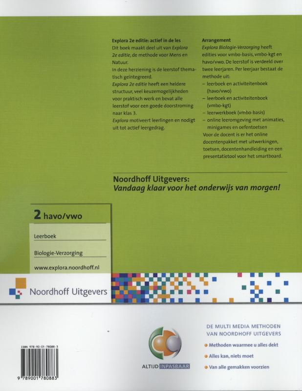 Achterkant van Leerboek