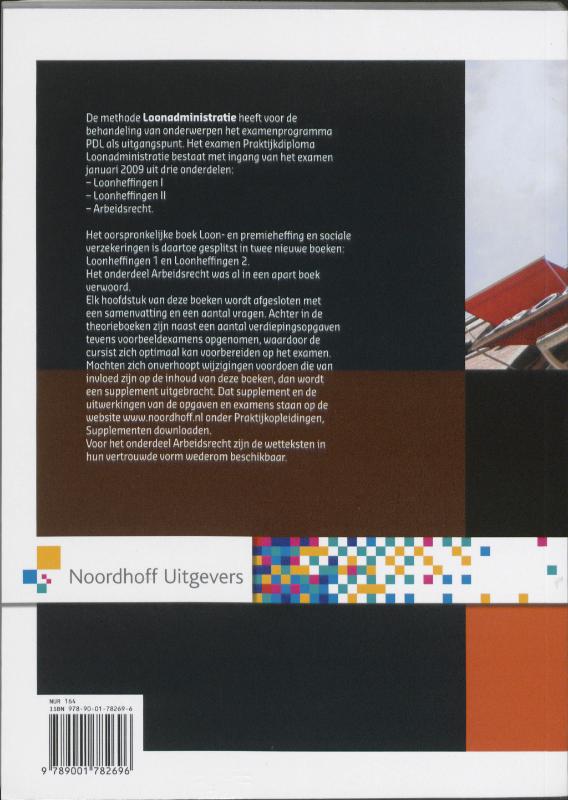 Achterkant van Loonadministratie