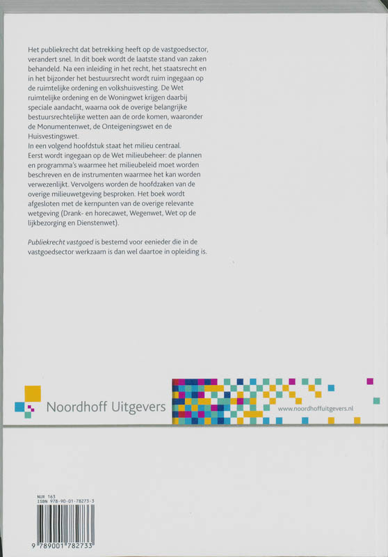 Achterkant van Publiekrecht vastgoed