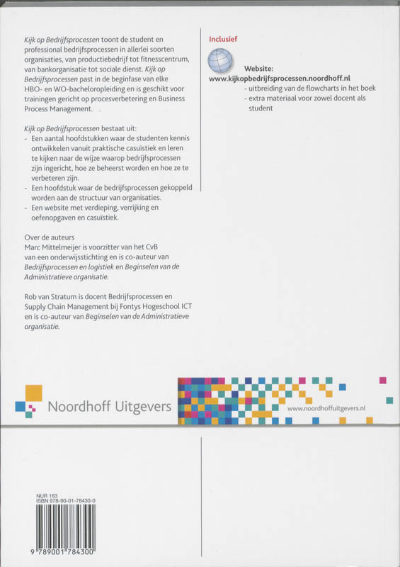 Achterkant van Kijk op bedrijfsprocessen