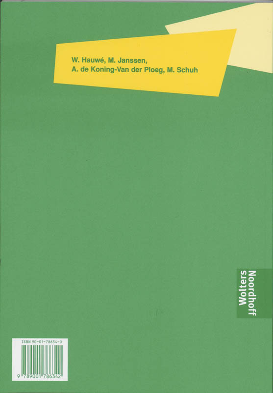 Achterkant van Antwoorden