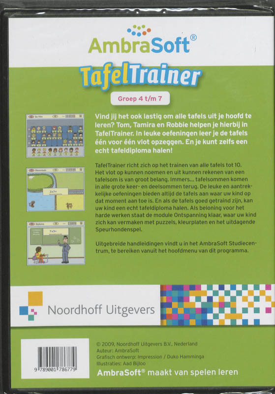 Achterkant van Groep 4 t/m 7